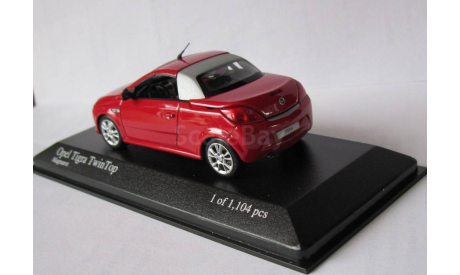 Opel Tigra 2004 1:43 Minichamps, масштабная модель, 1/43