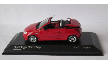 Opel Tigra 2004 1:43 Minichamps, масштабная модель, 1/43