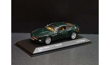 Aston Martin V12 Vanquish 2002 1:43 MINICHAMPS, масштабная модель, scale43
