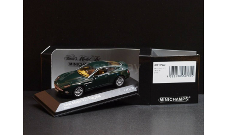 Aston Martin V12 Vanquish 2002 1:43 MINICHAMPS, масштабная модель, scale43