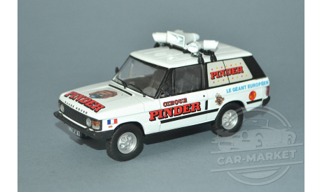 Range Rover Advertising vehicle Pinder Circus, масштабная модель, Direkt Collection, scale43