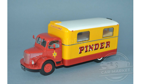 Unic ZU 51 Kitchen Truck Pinder Circus, масштабная модель, Direkt Collection, scale43