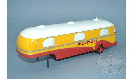 Caravan trailer Pinder Circus, масштабная модель, Direkt Collection, scale43