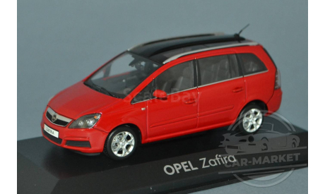 Opel Zafira, масштабная модель, Minichamps, scale43