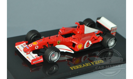 Ferrari F2002 #1 M. Schumacher, масштабная модель, Altaya, scale43