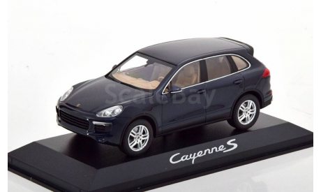 Porsche Cayenne E2 II S (958) Diesel (dark blue), масштабная модель, Minichamps, scale43