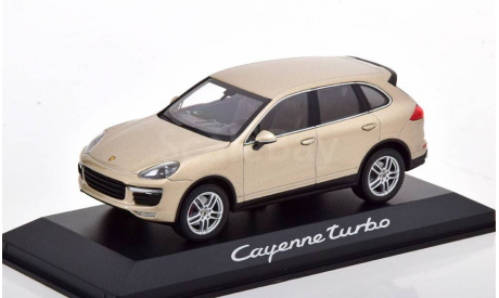 Porsche Cayenne Turbo (gold), масштабная модель, Minichamps, scale43