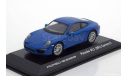 1:43 — Porsche 911 (991) Carrera S Coupe bluemetallic special edition of Porsche, масштабная модель, Welly, scale43