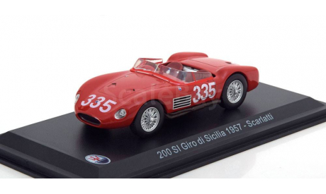!!! SALE !!! 1:43 Maserati 200 SI No.335, Giro di Sicilia Scarlatti 1957, масштабная модель, LEO, scale43