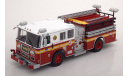 1:43 Seagrave Fire Truck fire department New York, масштабная модель, Altaya, scale43