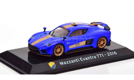 1:43 — Mazzanti Evantra 771 2016, масштабная модель, Altaya, scale43