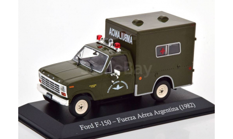 !!! SALE !!! 1:43 Ford F-100 Ambulancia Ejercito Argentino, масштабная модель, Altaya, scale43