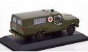 1:43 — Ford F-100 Ambulancia Ejercito Argentino 1969, масштабная модель, Altaya, scale43