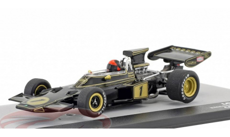 Lotus 72E #1 2nd Canada GP formula 1 1973 (Emerson Fittipaldi), масштабная модель, Altaya, scale43, Ford