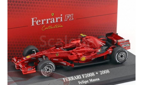 Felipe Massa Ferrari F2008 #2 2nd formula 1 2008, масштабная модель, Atlas, scale43