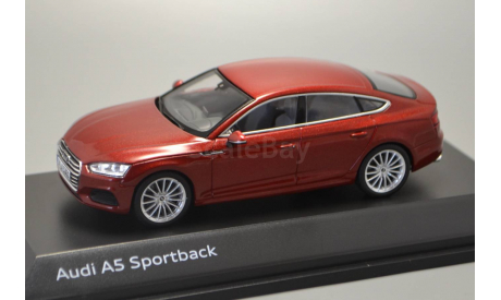 Audi A5 Sportback (matador red), масштабная модель, Spark, scale43