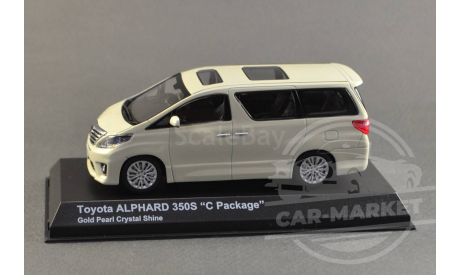 Toyota Alphard 350S C-Package, масштабная модель, Kyosho, scale43