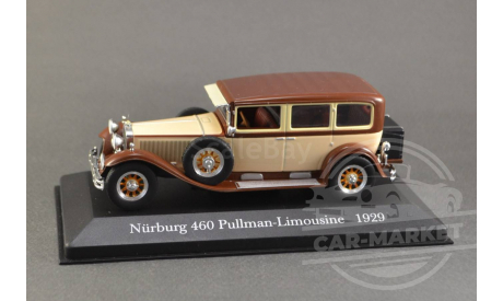 !!! АУКЦИОН !!! Nürburg 460 Pullman Limousine (W08), масштабная модель, Mercedes-Benz, Altaya, 1:43, 1/43