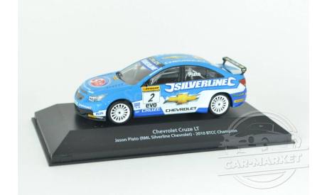 1:43 — Chevrolet Cruze LT #2 BTCC champion 2010 Jason Plato — SALE !!! РАСПРОДАЖА !!!, масштабная модель, Atlas, scale43