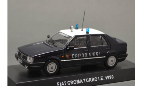 !!! С РУБЛЯ !!! 1:43 — Fiat Croma Turbo Carabinieri, масштабная модель, Altaya, 1/43