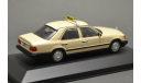 1:43 — Mercedes-Benz 200 D (W124) TAXI, масштабная модель, Altaya, 1/43