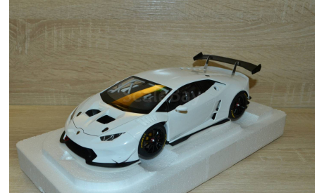 1:18 — Lamborghini Huracan LP620-2 Super Trofeo 2015, масштабная модель, Autoart, scale43