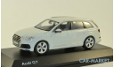 1:43 — Audi Q7 2015 Glacier White, масштабная модель, Spark, scale43