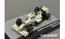 1:43 — Brawn BGP 001 #23 2nd Australia GP formula 1 2009 Rubens Barrichello, масштабная модель, Altaya, scale43