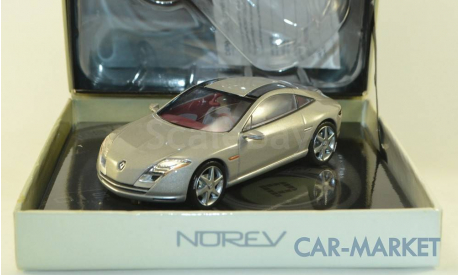 1:43 — Renault Fluence Concept Car 2004, масштабная модель, Norev, scale43