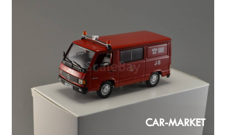 1:43 —Mercedes-Benz MB180 fire Department Zaragoza, масштабная модель, Altaya, scale43