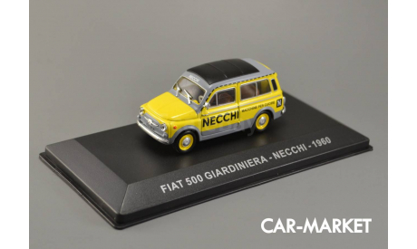 1:43 — Fiat 500 Giardiniera Necchi, масштабная модель, Altaya, scale43