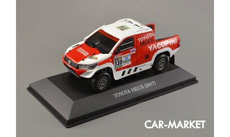 1:43 — Toyota Hilux No.330, Rally Dakar Yacopini/Merlo 2017, масштабная модель, Premium Collectibles, scale43