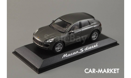 1:43 — Porsche Macan S Diesel (2013), масштабная модель, Minichamps, scale43