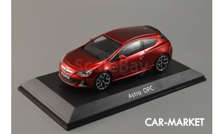 1:43 — Opel Astra GTC OPC 2013, масштабная модель, Motorart, 1/43