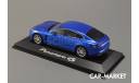 1:43 — Porsche Panamera 4S (2016) sapphire blue metallic, масштабная модель, Herpa, scale43