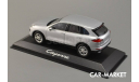 1:43 — Porsche Cayenne (958) Silver, масштабная модель, Minichamps, scale43