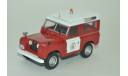 Land Rover II fire Department Barcelona, масштабная модель, Altaya, scale43