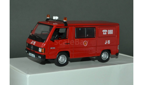 1:43 Mercedes-Benz MB180 fire Department Zaragoza, масштабная модель, Altaya, scale43