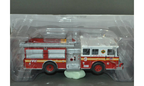 1:43 Seagrave Fire Truck fire department New York, масштабная модель, Altaya, scale43