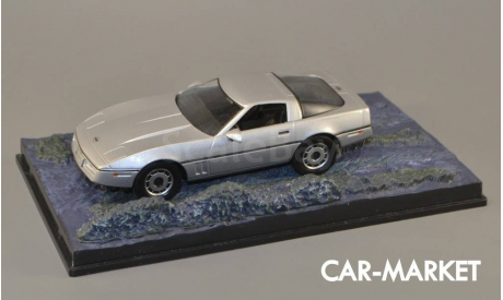 1:43 — Chevrolet Corvette James Bond A View To A Kill, масштабная модель, Altaya, scale43