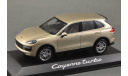 !!! НОВОГОДНИЙ SALE !!! 1:43 — Porsche Cayenne Turbo (gold), масштабная модель, Minichamps, 1/43