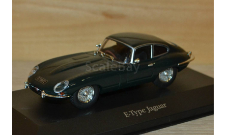 1:43 — Jaguar E-Type coupe, масштабная модель, Atlas, scale43