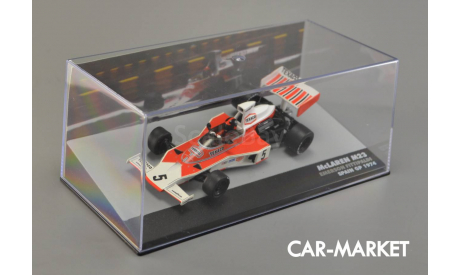 1:43 — McLaren M23 #5 World Champion Spain GP formula 1 1974 E. Fittipaldi, масштабная модель, Altaya, scale43