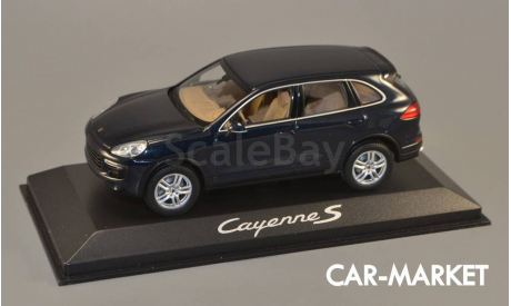 !!! SALE !!! 1:43 — Porsche Cayenne E2 II S (958) dark blue !!! РАСПРОДАЖА !!!, масштабная модель, Minichamps, scale43