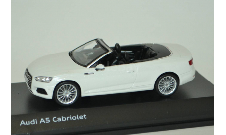 1:43 — Audi A5 Cabriolet (tofana white), масштабная модель, Spark, scale43