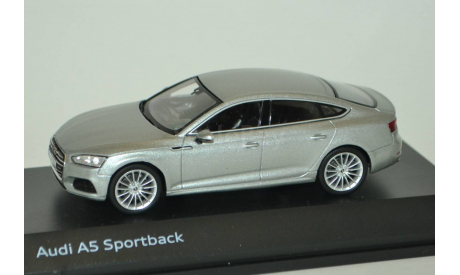 1:43 — Audi A5 Sportback (florett silver), масштабная модель, Spark, scale43