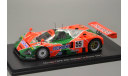 Mazda 787B #55 Winner 24h LeMans 1991 Weidler, Herbert, Gachot, масштабная модель, Spark, scale43