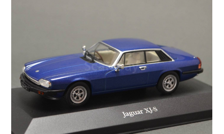 1:43 — Jaguar XJ-S (blue metallic), масштабная модель, Atlas, 1/43