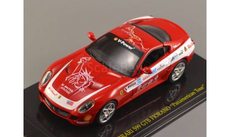 Ferrari 599 GTB Fiorano Panamerican Tour, масштабная модель, Altaya, scale43