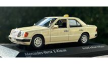 1:43 — Mercedes-Benz (W124) E300D TAXI, масштабная модель, Minichamps, scale43